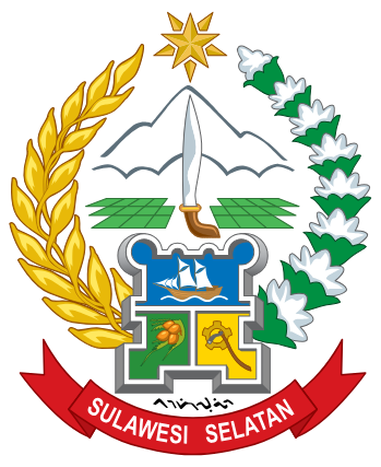Logo Badan Kepegawaian Daerah Provinsi Sulawesi Selatann.
